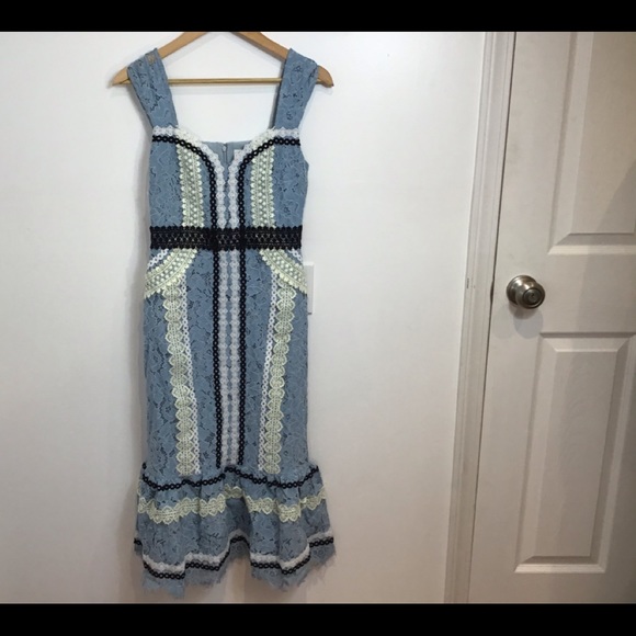 FOXIEDOX ANTHRO LACE DETAIL DRESS NWT SZ XS - Picture 1 of 8